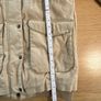 VANS Womens Parka Lined Coat Faux Fur Hooded Size M Beige Image 10