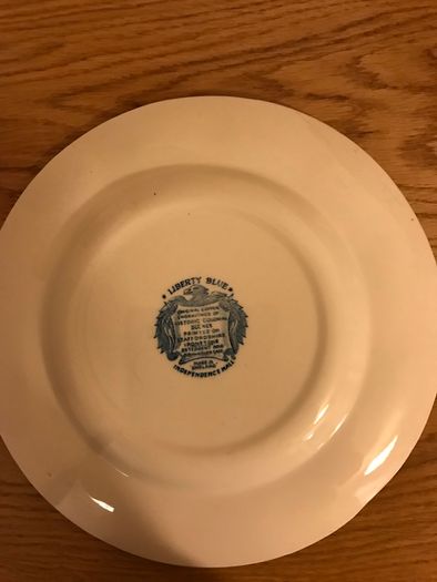 Vintage Stafordshire Ironstone Plate