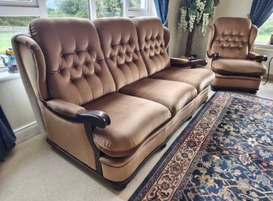 3-Piece Sofa Suite- High Quality, Excellent Condition