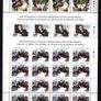 2005 Ireland 50th Anniversary of the Ireland's Membership of the UN Commemorative Stamp Sheetlet Plate 1A1A1A1A Mint Never Hinged (MNH). Image 2