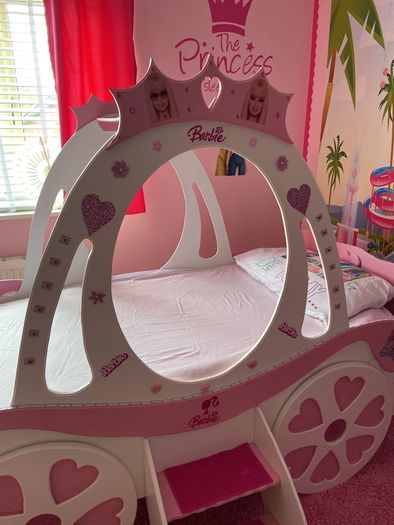 princess carraige bed