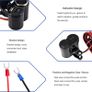 Waterproof Motorcycle Handlebar USB Cigarette Lighter socket Image 5