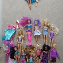 Barbie Dolls x 13, LOL Dolls x 2 For Sale
