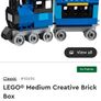 x2 Bundle - Lego Classic Creative Brick Box - 10696 - 484 Pieces - RRP - 29.99 & Brand New Play Away & Pack Away - Go Anywhere Storage & Play Mat - RRP - 14.99 = RRP - 44.00+ Image 8