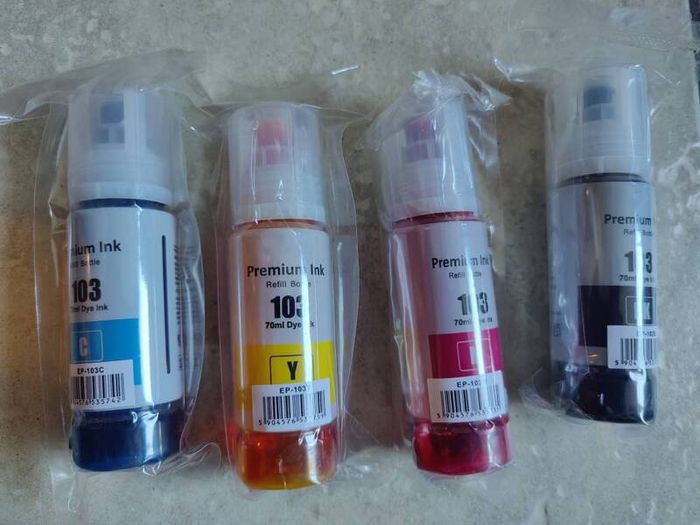 Epson Ecotank ink cartridges