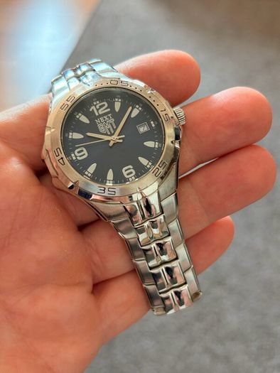 NEXT GMT Mens Quartz Watch 944519 Stainless Steel