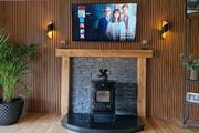 Mantel &amp; Uprights Timber Beam Surrounds