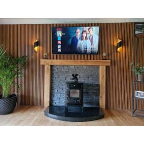 Mantel & Uprights Timber Beam Surrounds
