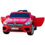 Mercedes-Benz license ride on car 12V kids electric toy car with leather seat Image 4