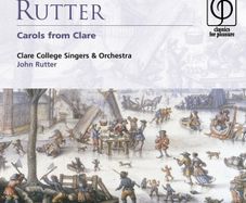 Free Postage! HMV Classics. Rutter. Carols from Clare. CD.