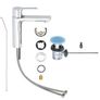 Grohe Lineare Basin mixer with pop-up waste Image 4
