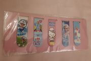 NEW Set of 5 Magnetic Bookmark Clips My Little Pony Frozen Hello Kitty