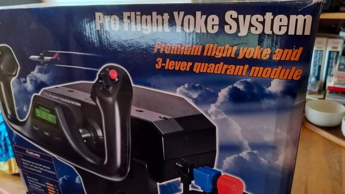 saytek pro flight yoke system