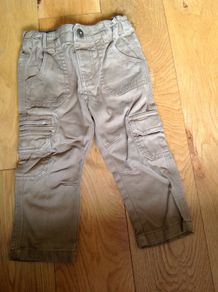 Mod Skinny Combat Style Trousers Age 12-18 Months