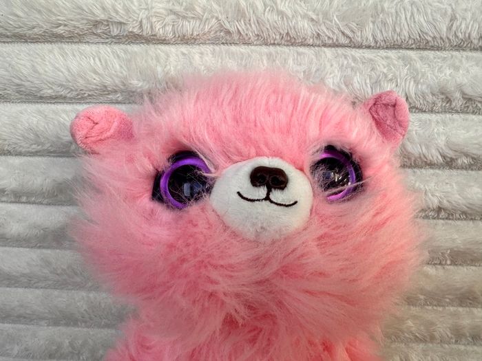 Scruff A Luvs Pink Puppy Dog Cat Kitten Plush Moose approx. 23 cm. Used Please see photos