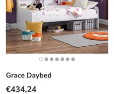 Day bed single white priced to sell