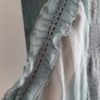 RIVER ISLAND powder blue boho blouse Sz 16 Image 2