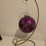 Personalised glitter bauble Image 2