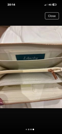 Gionni 19cm zip around purse - new