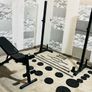 Heavy Duty Rack Stands Iron Weights Set Of Bars Image 2
