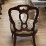 Antique 19th Century French Walnut Armchair Image 4