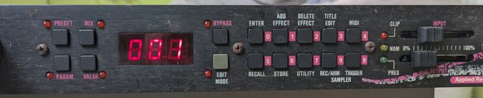 ART Multiverb alpha 2.0 multieffect unit