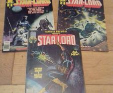 Marvel Preview Presents Star-Lord comics.