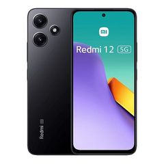 Xiaomi Redmi 12 5G Dual SIM Unlocked 128GB Midnight Black Android Smartphone (New open Box)