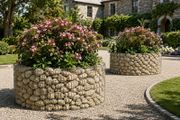 4 x Round Gabions (90x40) FREE Delivery