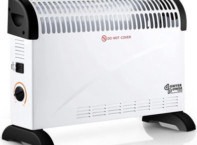 Convector Radiator Heater 2000W Room Heating with Adjustable Thermostat MULTIPLE COLOURS AVAILABLE (FREE POSTAGE)