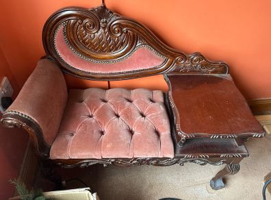 telephone hall table with seat