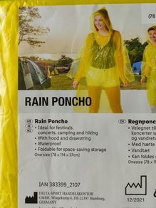 Rain Poncho