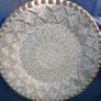 Rare 1970s Hand etched Brass Plate Image 2