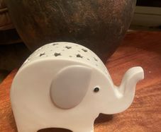 Aynsley ceramic elephant from the Animal Party Nursery Collection,