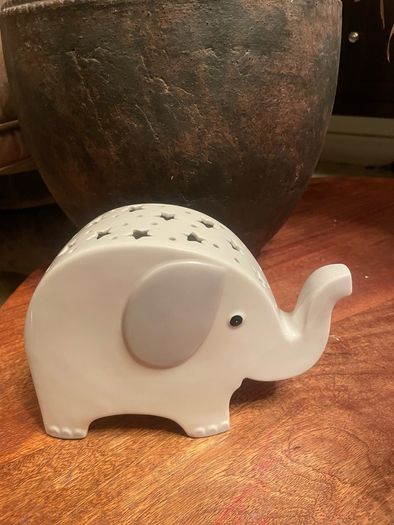 Aynsley ceramic elephant from the Animal Party Nursery Collection,