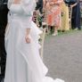 Wedding dress & overskirt Image 4