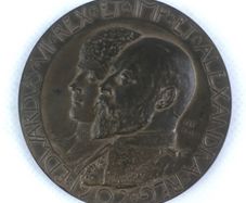 Rare King Edward VII & Queen Alexandra Coronation Medal