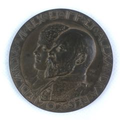 Rare King Edward VII & Queen Alexandra Coronation Medal