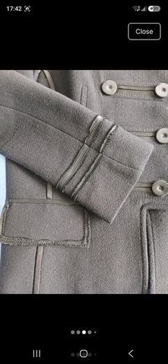 Zara wool jacket black Small