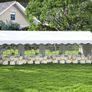 4 x 8M Outdoor Party Tent - 4 Sidewalls - 8 Windows - White Image 2