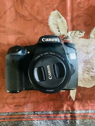 canon 70 D with lens not working