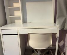 desk and chair