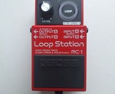 Boss RC-1 Loop Pedal.