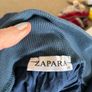 Navy wide trousers Image 6