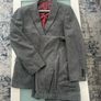 grey mens wool suit Image 8