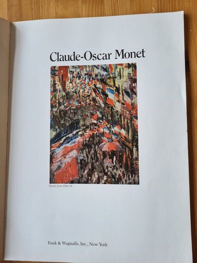 Monet. Great Artists Book 22. A Library Of Their Lives. Times & Paintings.