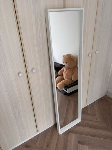 IKEA nissedal white mirror