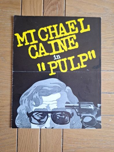 1972 PULP Press Kit Michael Caine