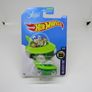 Hot Wheels 2014 #090/250 THE JETSONS Capsule Car green HW CITY Long Card Image 3