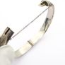 Vintage Sterling Silver Bangle, Signed Birmingham 1963 Image 4